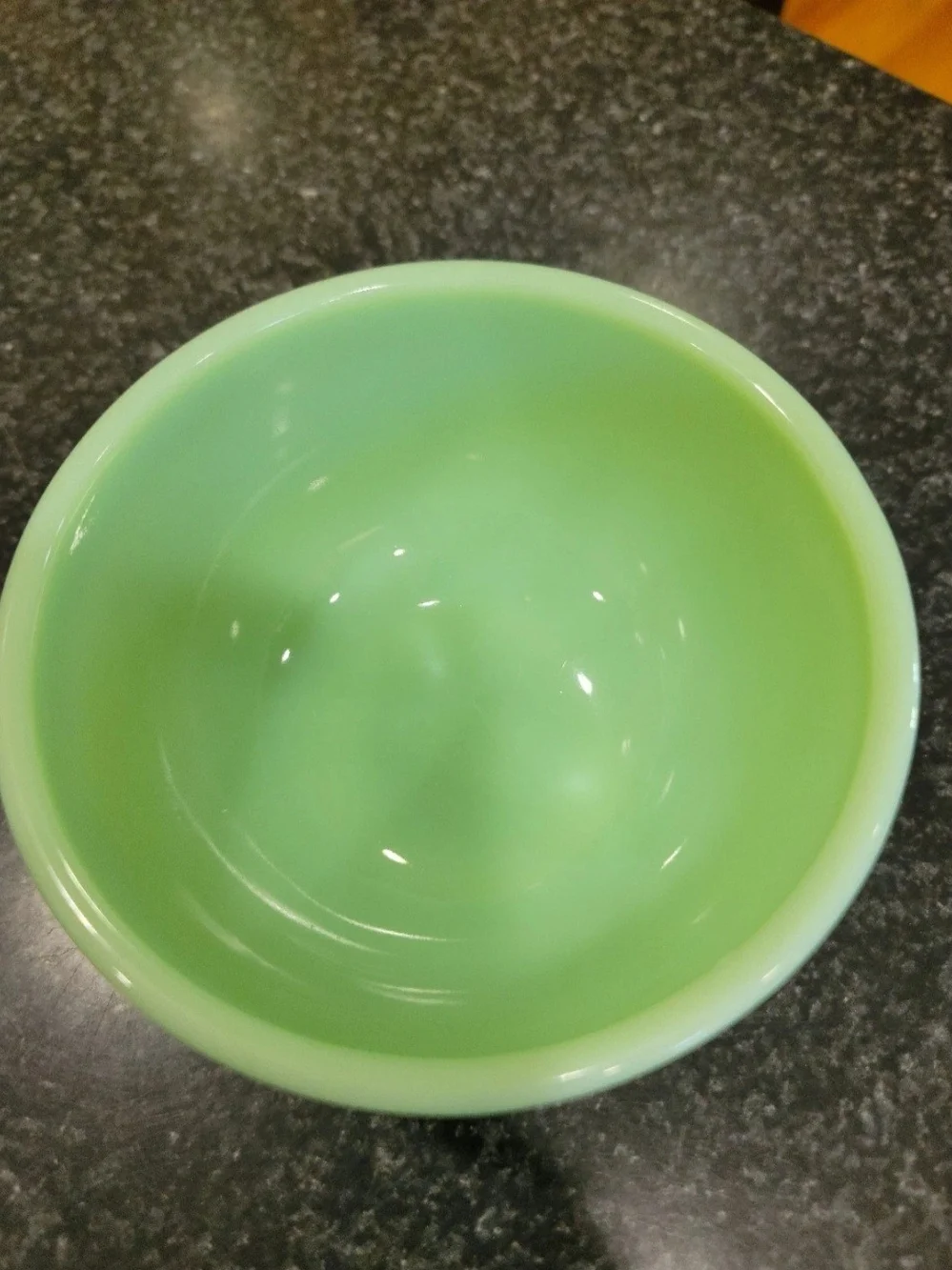 Vintage Fire-King Jadeite Beaded Edge Mixing Bowl 4 7/8